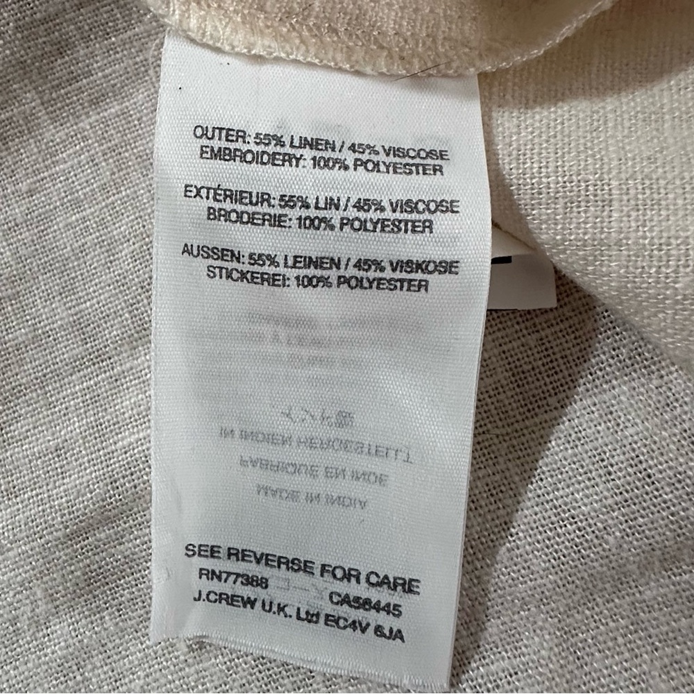 Madewell Embroidered Pinon Dress Color:Vintage Lace/Size:Medium - Picture 5 of 10
